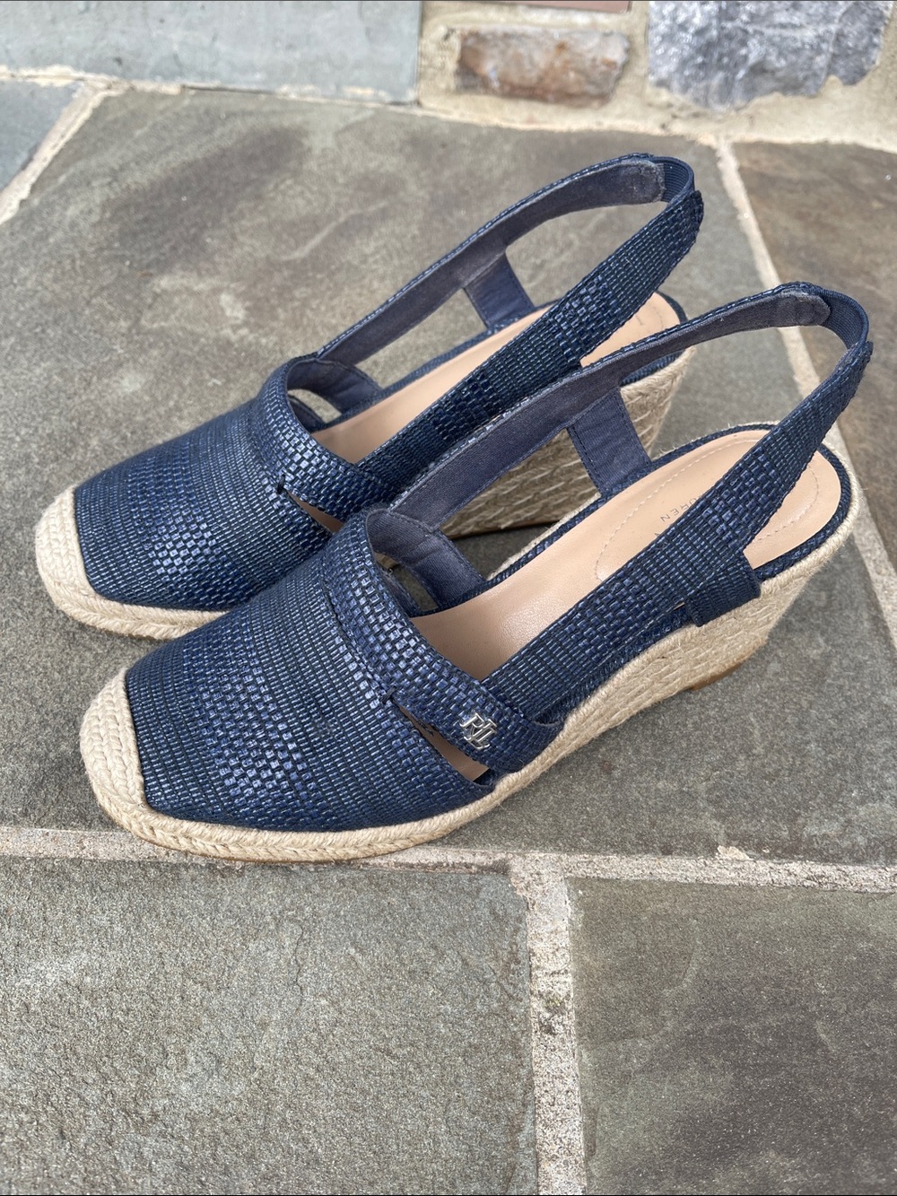 Lauren Ralph Lauren Penelope wedges size 8.5B